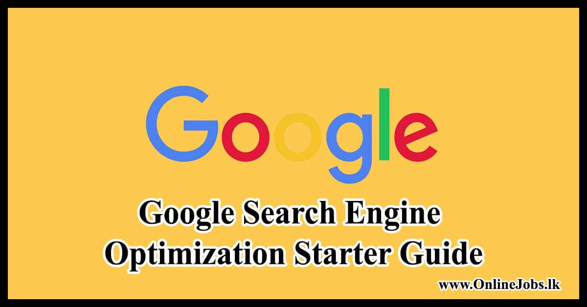 Google Search Engine Optimization Starter Guide
